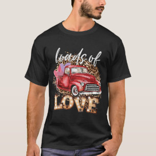 Camiseta Cupão De Dia de os namorados Cardíaco De Caminhão