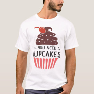 Camiseta Cupaque Divertido - Tudo o que Você Precisa São Cu
