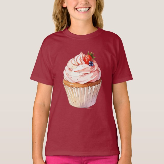 Camiseta Cupcake  (Frente)