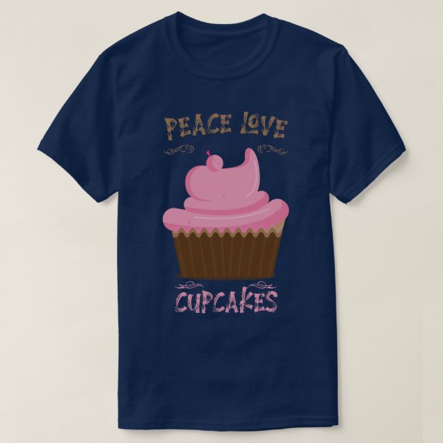 Camiseta Cupcake (Frente do Design)