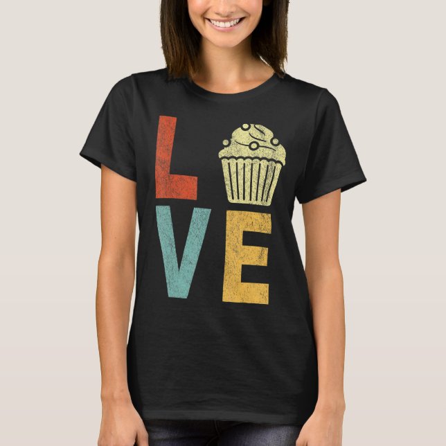 Camiseta Cupcake Adoro Funny Baking Cupcake Cupcake R (Frente)