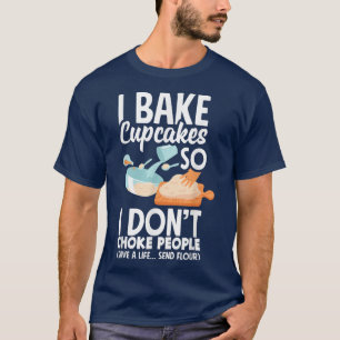 Camiseta Cupcake Assar Baking Lover Funny Cupcake 1273
