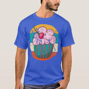 Camiseta Cupcake Baking Baker Bakery Vintage Retro 12