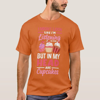 Camiseta Cupcake Baking Cut Lover