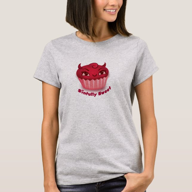 Camiseta Cupcake Céu - Cupcake Devilado (Frente)