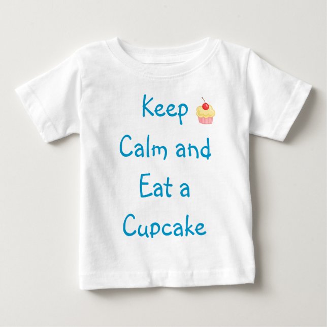 Camiseta Cupcake de calmaria (Frente)