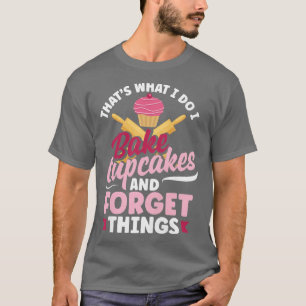 Camiseta Cupcake De Mulher Fazendo Ótima Assar
