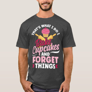 Camiseta Cupcake De Mulher Fazendo Ótima Assar