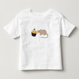 Camiseta Cupcake de Olho de Halloween
