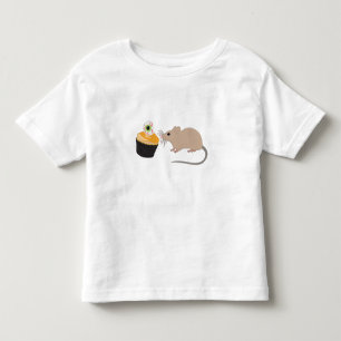 Camiseta Cupcake de Olho de Halloween