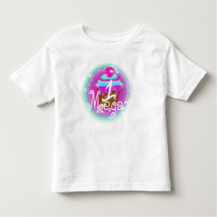 Camiseta Cupcake de pincel primeiro aniversario de bebê