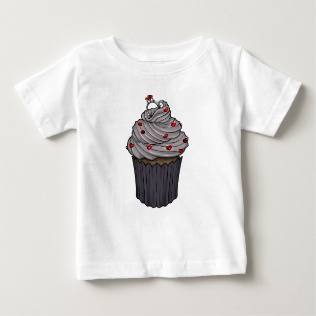 Camiseta Cupcake de proposta doce (Frente)