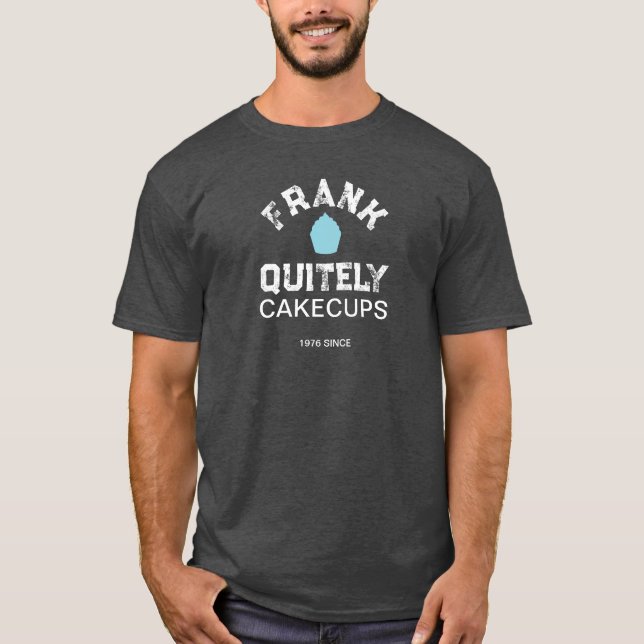 Camiseta Cupcake Disléxico Frank QuDefine Tee (Frente)