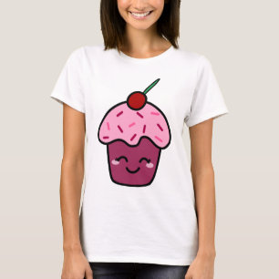 Camiseta Cupcake Kawaii