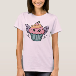 Camiseta Cupcake Kawaii