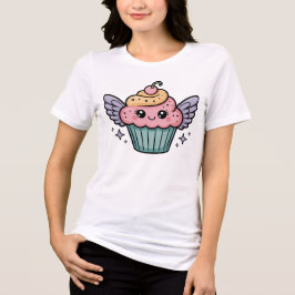 Camiseta Cupcake Kawaii