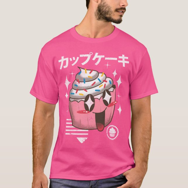 Camiseta Cupcake Kawaii (Frente)