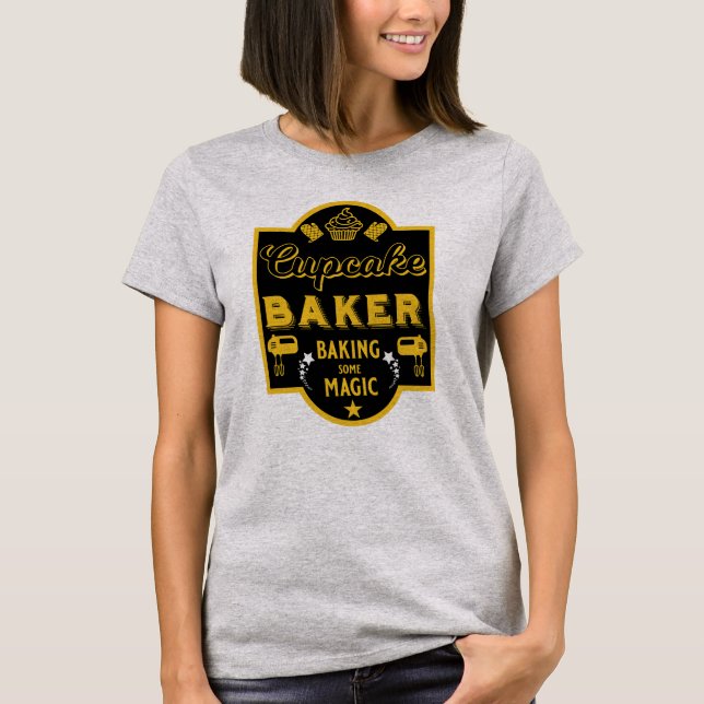 Camiseta Cupcake Master Baker (Frente)