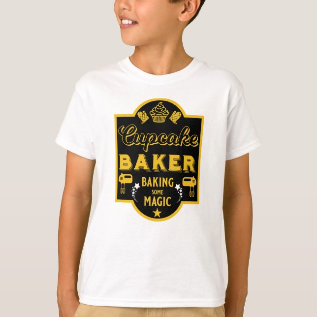 Camiseta Cupcake Master Baker (Frente)