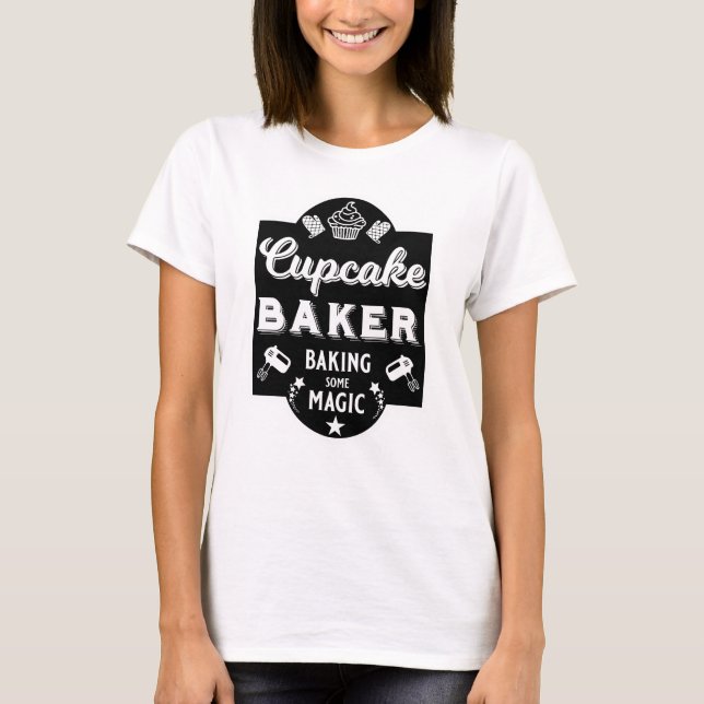 Camiseta Cupcake Master Baker (Frente)