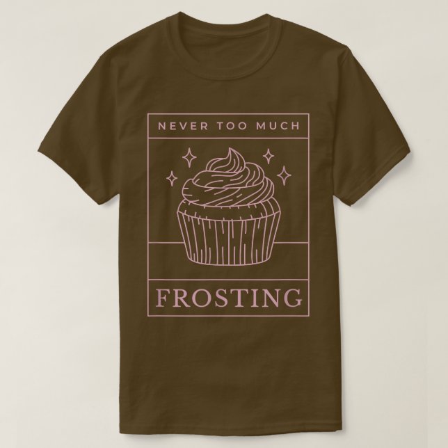 Camiseta Cupcake Muffin Sweet Dessert Baker Baking (Frente do Design)