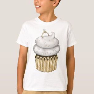 Camiseta Cupcake Noivado doce