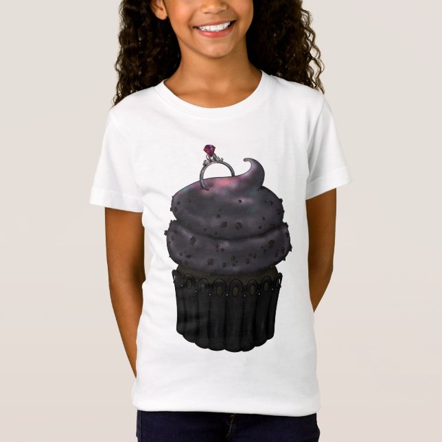 Camiseta Cupcake Noivado doce (Frente)