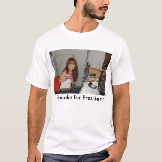 Camiseta Cupcake para o presidente 2008