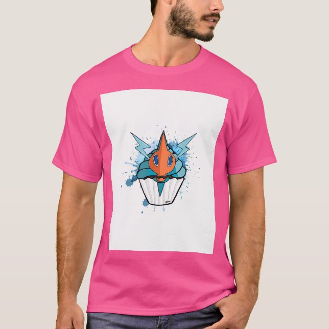 Camiseta Cupcake Rotom (Frente)
