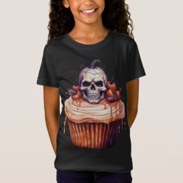 Camiseta Cupcake SPOOKY ORANGE PUMPKIN HALLOWEEN