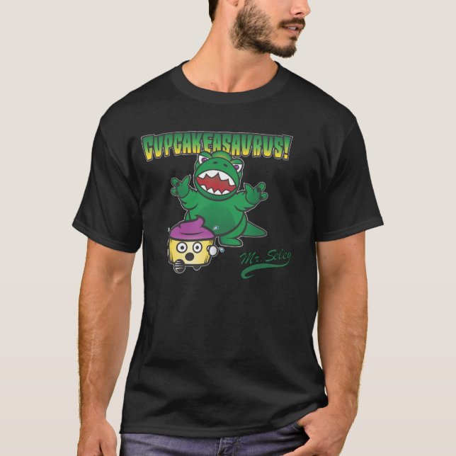 Camiseta Cupcakeasaurus! (Frente)