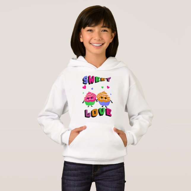 Camiseta Cupcakes bonitos (Frente Completa)