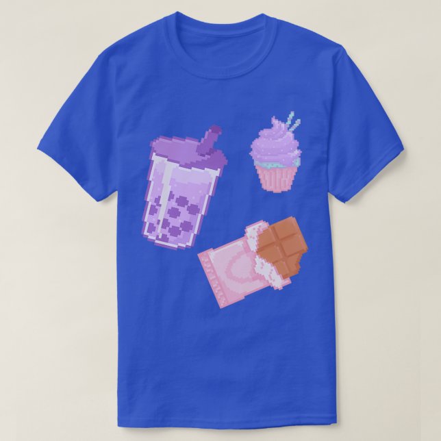 Camiseta Cupcakes de Boba e chocolate (Frente do Design)