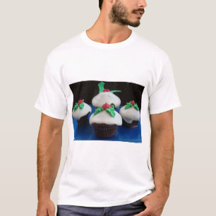 Camiseta Cupcakes de Natal