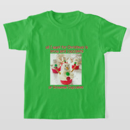 Camiseta Cupcakes Snowman 2