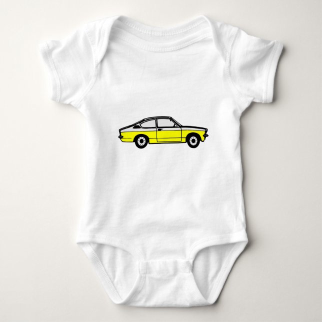 Camiseta Cupé 1974 de Opel Kadett C (Frente)