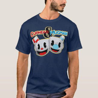 Camiseta Cuphead e Mugman