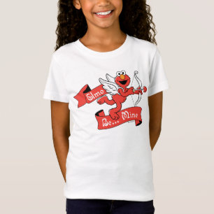 Camiseta Cupid do Namorados Elmo