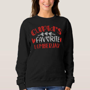 Camiseta Cupid S Favorito Lumberjack Romance Casais Men Wo