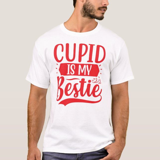 Camiseta Cupido é a minha melhor (Frente)