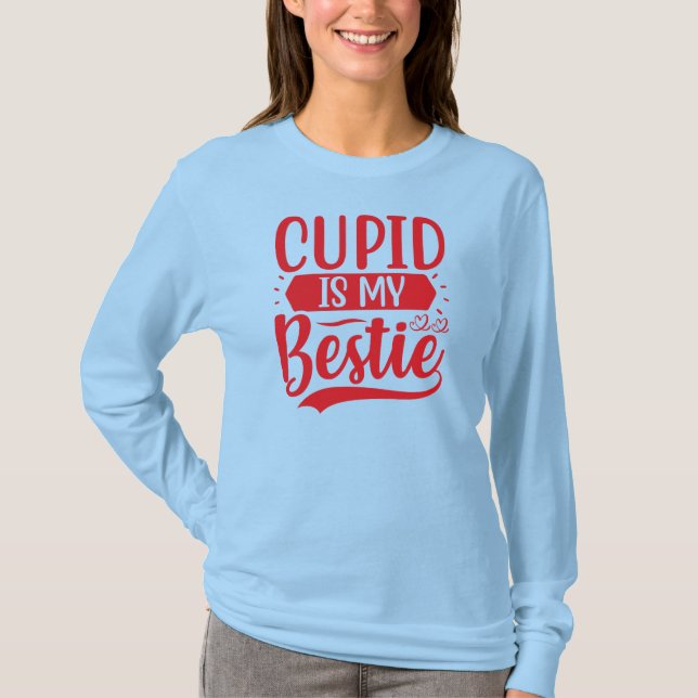 Camiseta Cupido é a minha melhor (Frente)
