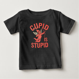 Camiseta Cupido É Idiota Dia dos Namorados Engraçado