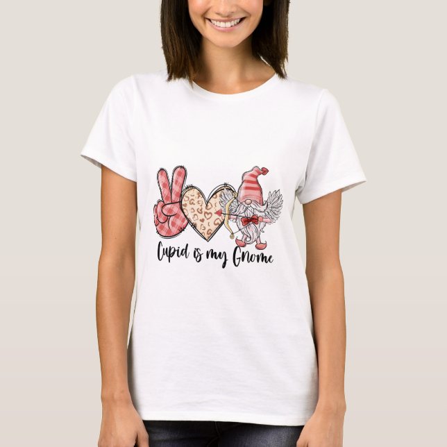 Camiseta Cupido É Meu Gnomo (Frente)