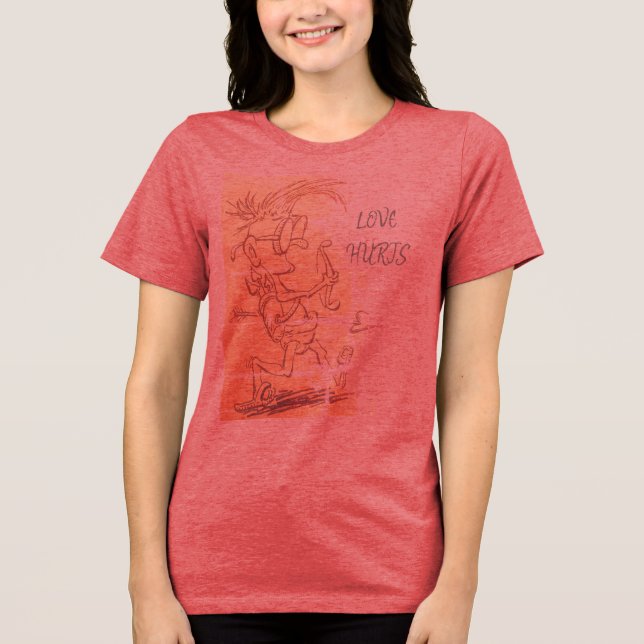 Camiseta Cúpido estúpido do amor  (Frente)