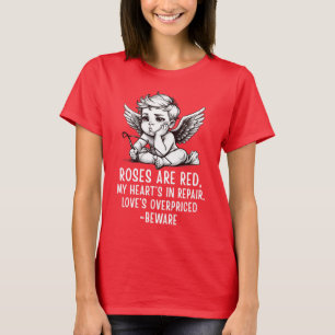 Camiseta Cupido Sarcástico Anti-Dia dos Namorados