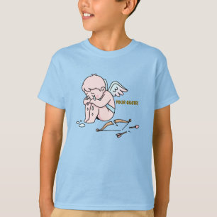 Camiseta Cupido Triste Com Arco Quebrado
