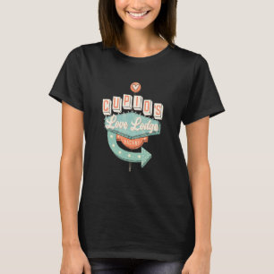 Camiseta Cupids Love Lodge Retro Groovage Western Val
