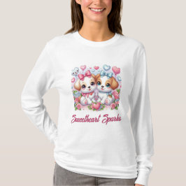 Camiseta Cuppies Bonitos: Especial de Namorados