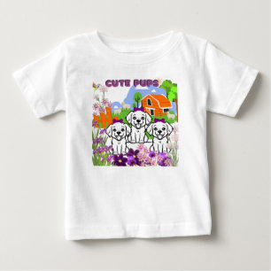 Camiseta Cuppies E Flores
