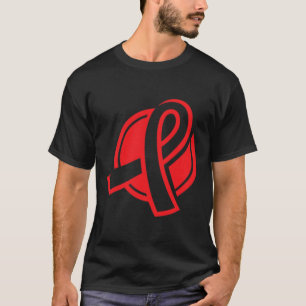 Camiseta Cura da Faixa de Opções - Suporte para Consciência